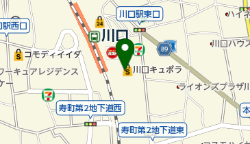 文教堂 川口駅店の地図画像