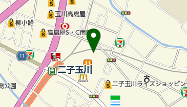 文教堂 二子玉川店の地図画像