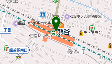 文教堂 熊谷駅店の地図画像