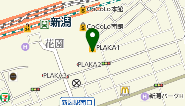 ジュンク堂書店 新潟店/MARUZEN 新潟店(文具)の地図画像
