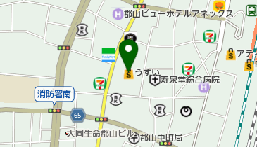 ジュンク堂書店 郡山店/MARUZEN 郡山店(文具)の地図画像