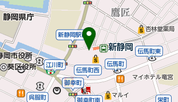 MARUZEN&ジュンク堂書店 新静岡店の地図画像