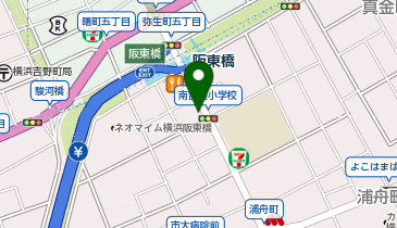 ドミノ・ピザ Domino'sPizza横浜阪東橋の地図画像