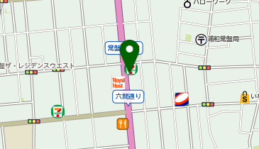 ドミノ・ピザ Domino'sPizza浦和常盤の地図画像