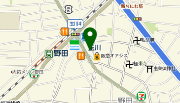 ドミノ・ピザ Domino'sPizza福島玉川の地図画像