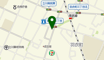 ドミノ・ピザ Domino'sPizza立川羽衣町の地図画像