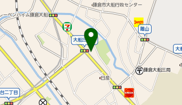 ドミノ・ピザ Domino'sPizza大船東の地図画像