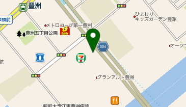 ドミノ・ピザ 豊洲の地図画像
