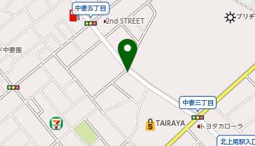 ドミノ・ピザ Domino'sPizza上尾の地図画像