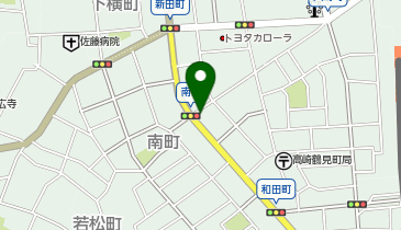 ドミノ・ピザ Domino'sPizza高崎南町の地図画像