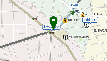 ドミノ・ピザ Domino'sPizza洗足の地図画像