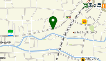 ドミノ・ピザ Domino'sPizza忍ケ丘の地図画像