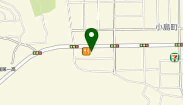 ドミノ・ピザ Domino'sPizzaいわき小島の地図画像