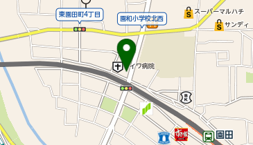 ドミノ・ピザ Domino'sPizza東園田の地図画像