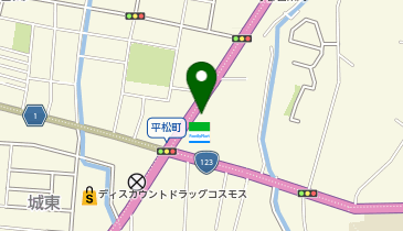 ドミノ・ピザ Domino'sPizza宇都宮峰の地図画像