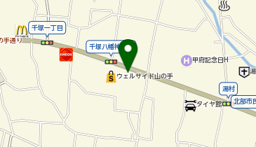 ドミノ・ピザ Domino'sPizza甲府湯村の地図画像