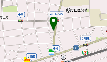 ドミノ・ピザ Domino'sPizza小幡中の地図画像