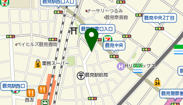 ドミノ・ピザ Domino'sPizza鶴見中央の地図画像