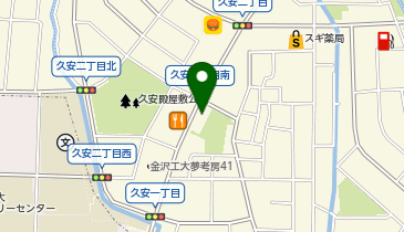 ドミノ・ピザ Domino'sPizza金沢久安の地図画像