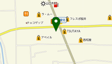 ドミノ・ピザ Domino'sPizza桜井の地図画像