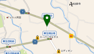 ドミノ・ピザ 彩都粟生間谷の地図画像