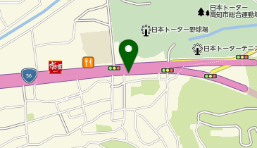 ドミノ・ピザ Domino'sPizza高知大原町の地図画像