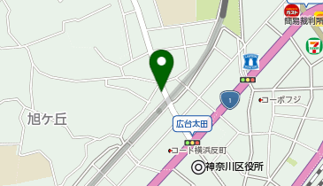 ドミノ・ピザ Domino'sPizza東神奈川の地図画像