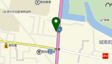 ドミノ・ピザ Domino'sPizza会津若松米代の地図画像