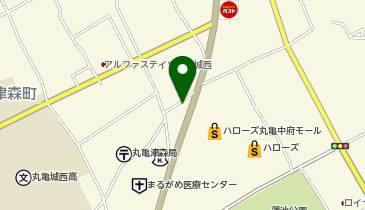 ドミノ・ピザ Domino'sPizza丸亀中府町の地図画像