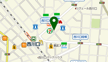 ドミノ・ピザ Domino'sPizza西川口駅前の地図画像