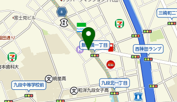 ドミノ・ピザ Domino'sPizza飯田橋の地図画像