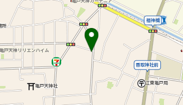 ドミノ・ピザ 亀戸の地図画像