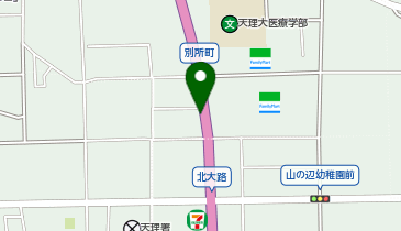 ドミノ・ピザ Domino'sPizza天理の地図画像