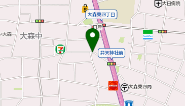 ドミノ・ピザ Domino'sPizza梅屋敷東通りの地図画像