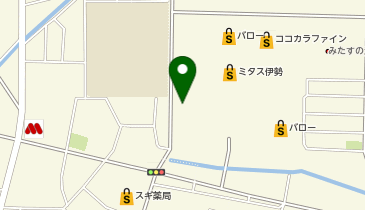 ドミノ・ピザ Domino'sPizzaミタス伊勢の地図画像