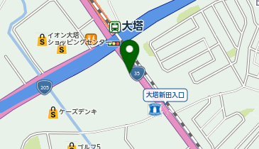 ドミノ・ピザ Domino'sPizza佐世保大塔の地図画像