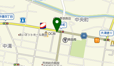 ドミノ・ピザ Domino'sPizza島田の地図画像