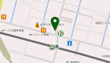 ドミノ・ピザ Domino'sPizza諫早の地図画像