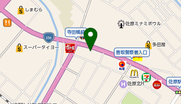 ドミノ・ピザ Domino'sPizza香取佐原の地図画像