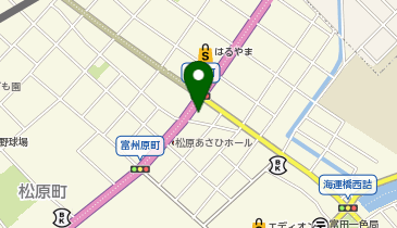 ドミノ・ピザ Domino'sPizza四日市富洲原の地図画像