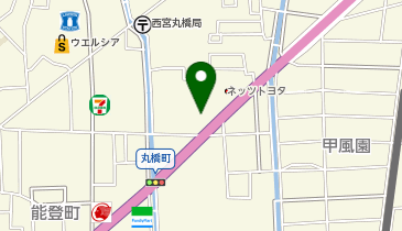 サイクルベースあさひ 西宮丸橋店の地図画像
