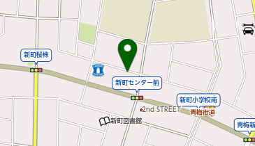 サイクルベースあさひ 青梅店の地図画像