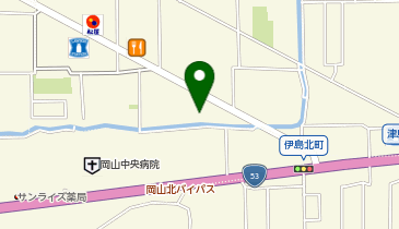 サイクルベースあさひ 岡山津島店の地図画像