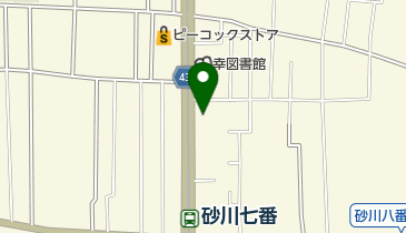 サイクルベースあさひ 立川幸店の地図画像