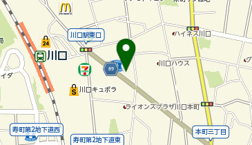 サイクルベースあさひ 川口本町店の地図画像