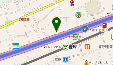 サイクルベースあさひ 笹塚店の地図画像