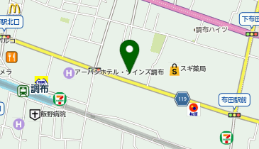 サイクルベースあさひ 調布 修理・サービス店の地図画像