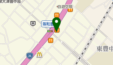 サイクルベースあさひ 泉大津店の地図画像