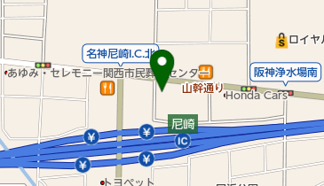 サイクルベースあさひ 山幹塚口店の地図画像