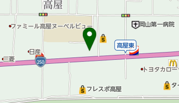 サイクルベースあさひ 東岡山店の地図画像